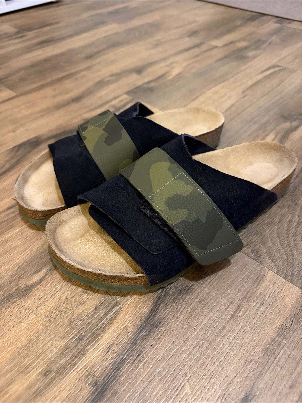 Birkenstock Kyoto Black Camo Men 43 10.5